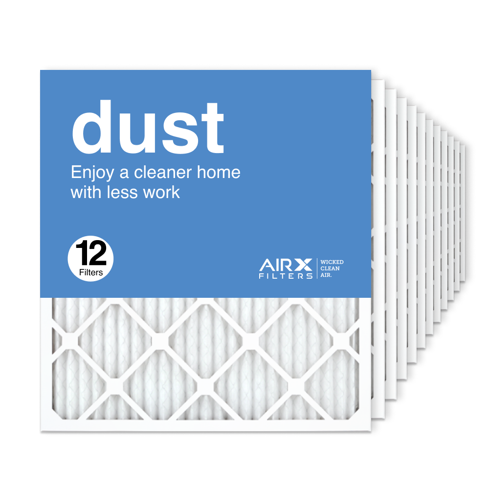 21.5x23.5x1 AIRx DUST Air Filter, 12-Pack