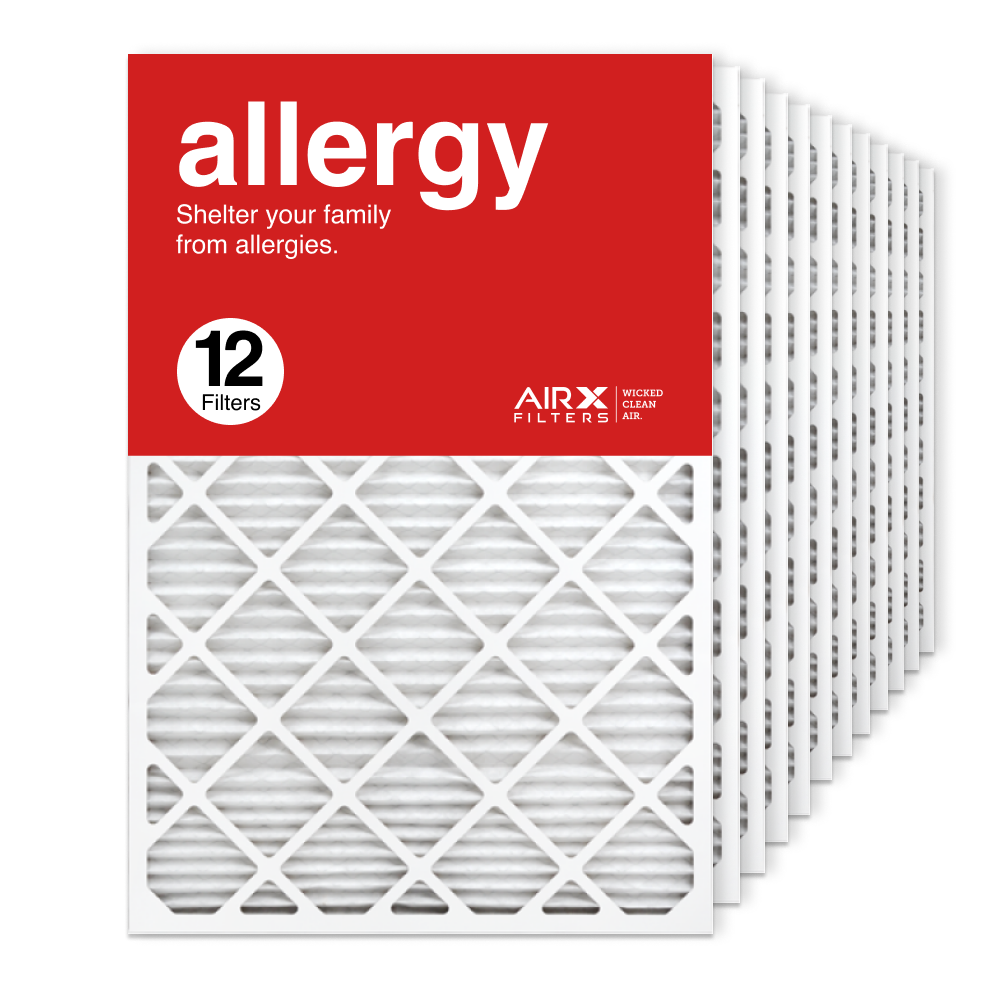 24x36x1 AIRx ALLERGY Air Filter, 12-Pack