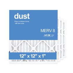 12x12x1 AIRx DUST Air Filter, 4-Pack