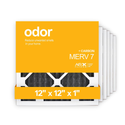 12x12x1 AIRx ODOR Air Filter - Carbon, 6-Pack