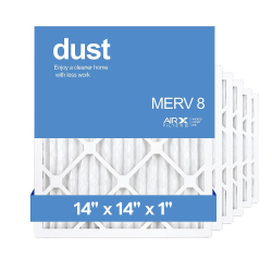 14x14x1 AIRx DUST Air Filter, 6-Pack
