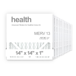 14x14x1 AIRx HEALTH Air Filter, 12-Pack