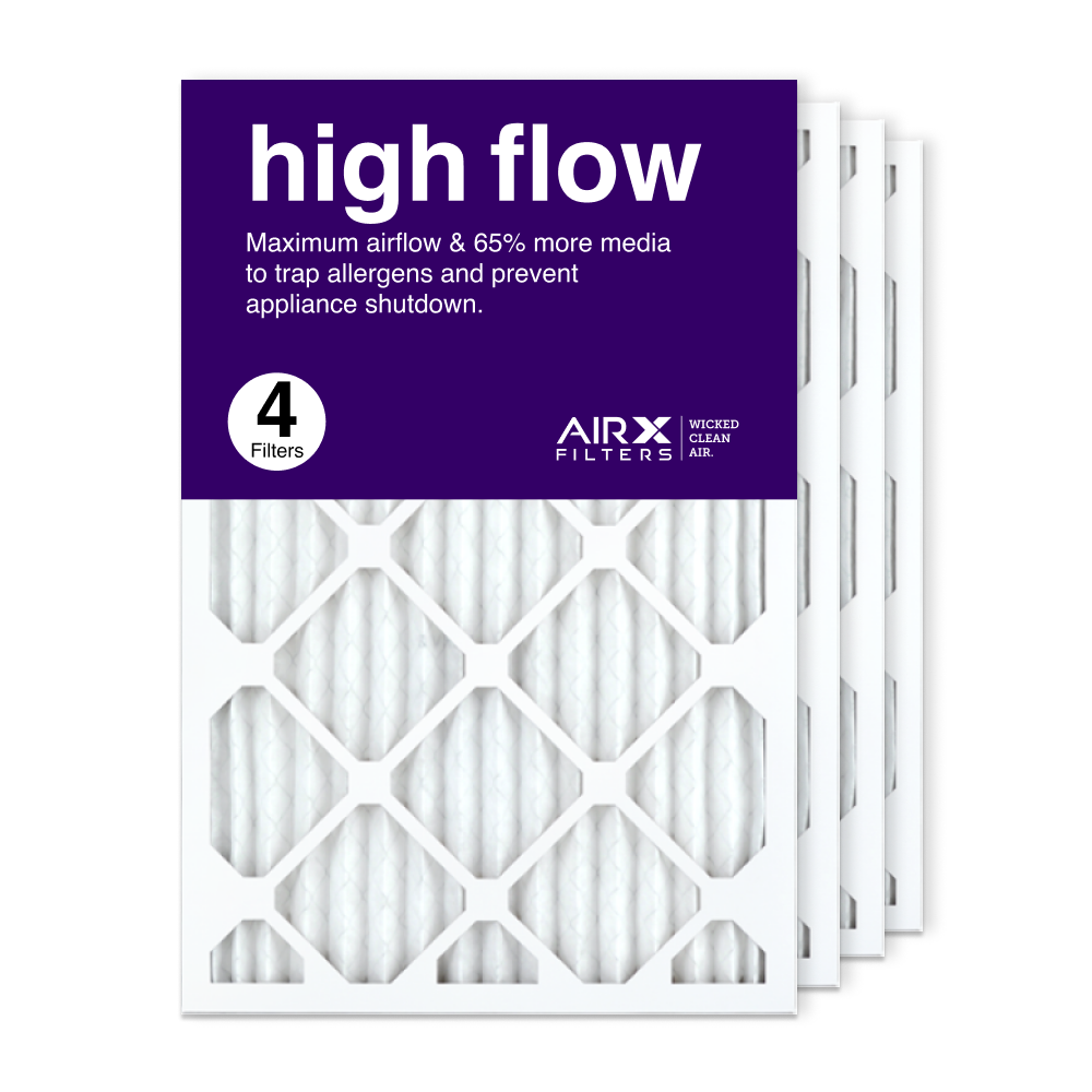 16x25x1 AIRx High Flow Pleated Air Filter
