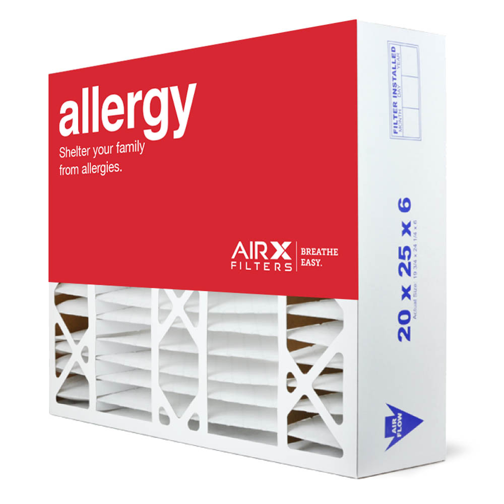 20x25x6 AIRx ALLERGY Aprilaire 201 Replacement Air Filter - MERV 11