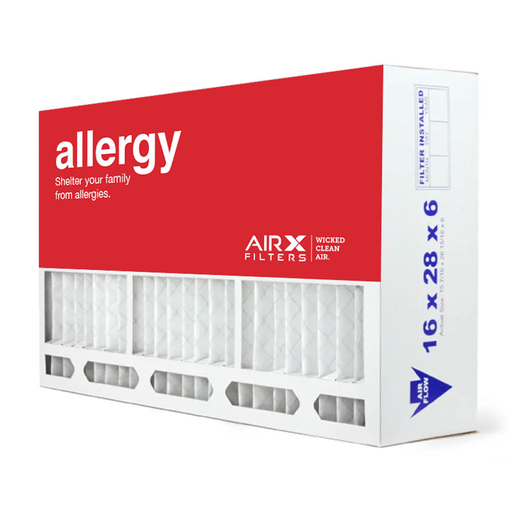 16x28x6 AIRx ALLERGY Aprilaire 401 Replacement Air Filter - MERV 11