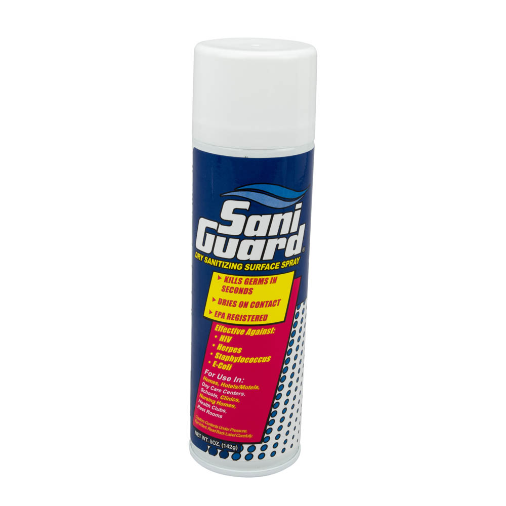 Saniguard Dry-On-Contact Sanitizer & Deodorizer 5 oz. spray
