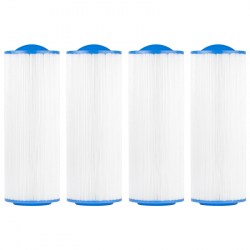 ClearChoice Replacement filter for Rising Dragon, Waterway Teleweir 50 sq. ft. , 4-pack