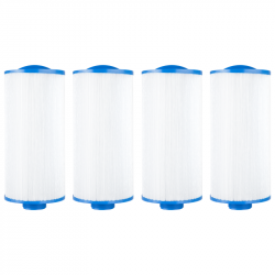 ClearChoice Replacement filter for After Hours Spas | Nemco Spas | Threaded 25 Sq Ft Top Load , 4-pack
