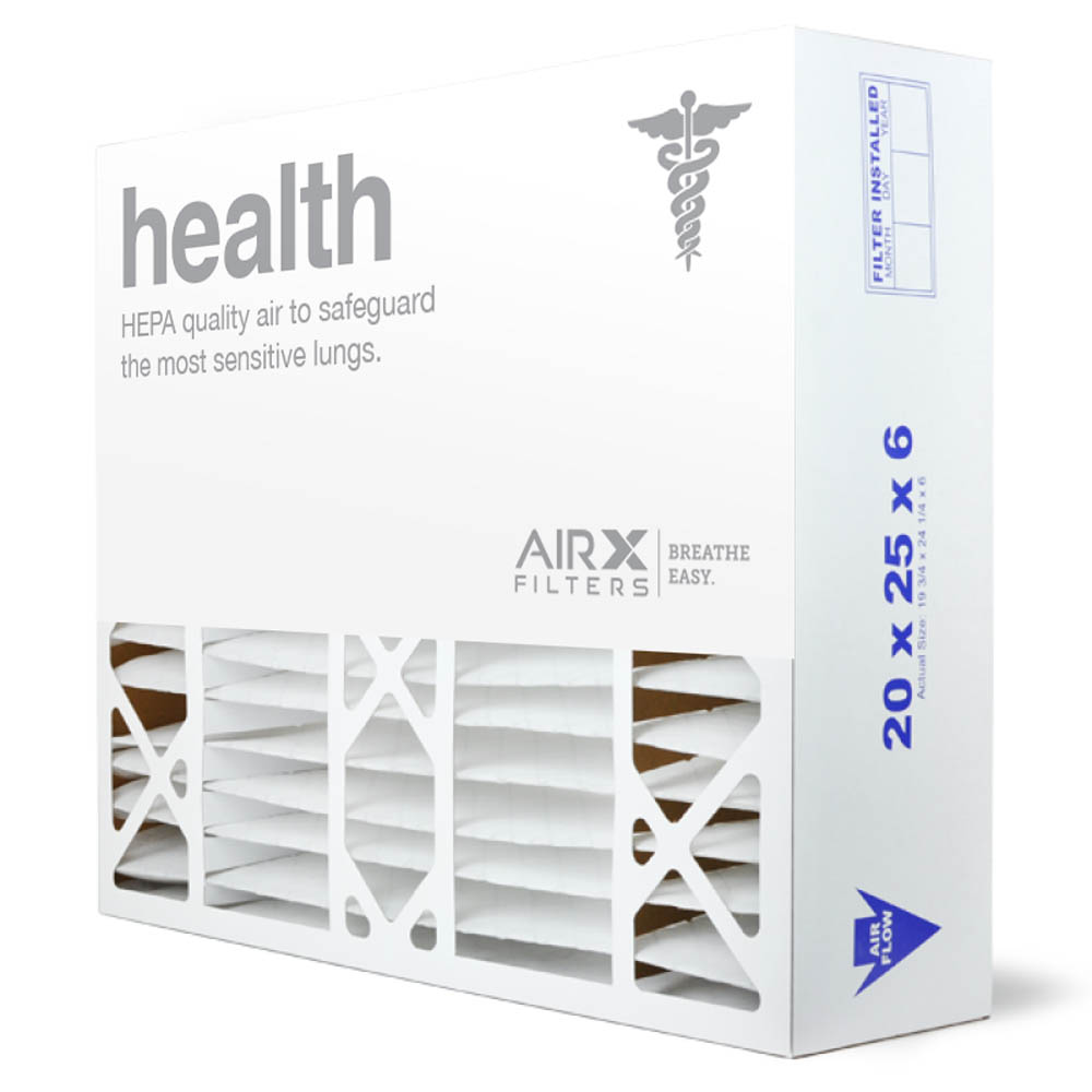 20x25x6 AIRx HEALTH Aprilaire 201 Replacement Air Filter - MERV 13