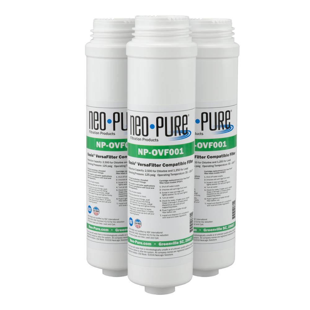Replacement for Oasis® VersaFiller Water Cooler Filter, 3-Pack