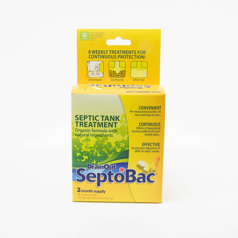 Drain Out SeptoBac Septic Tank Treatment