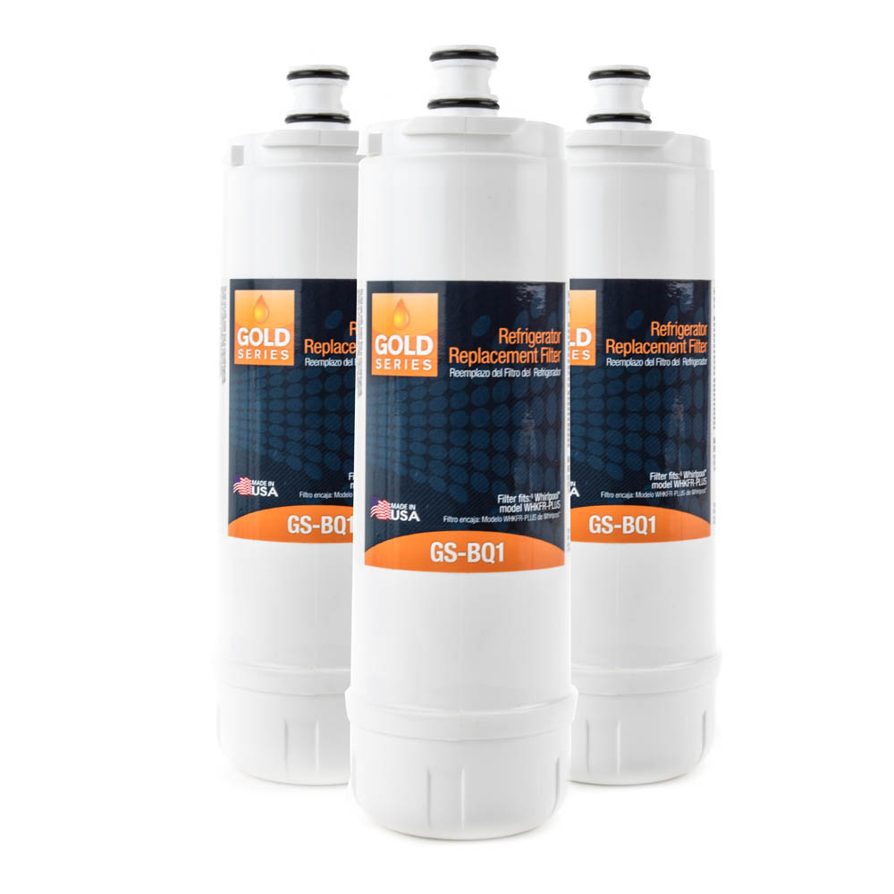 Gold Series Replacement Filter for Bosch 640565 Refrigerator Filter, 3-Pack