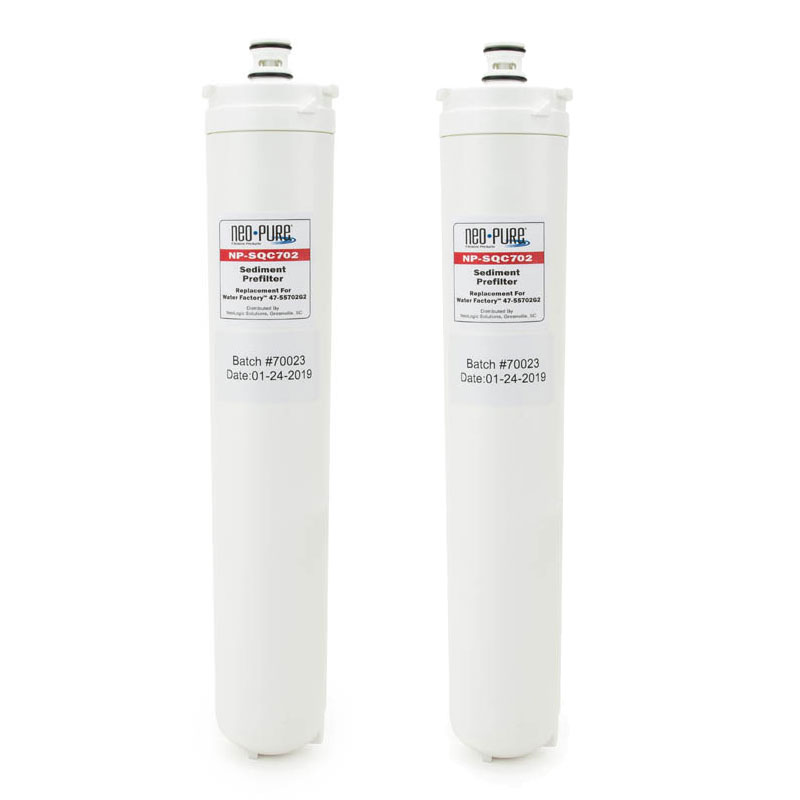 Neo-Pure SQC Compatible Sediment Filter for 47-55702G2, 2-Pack