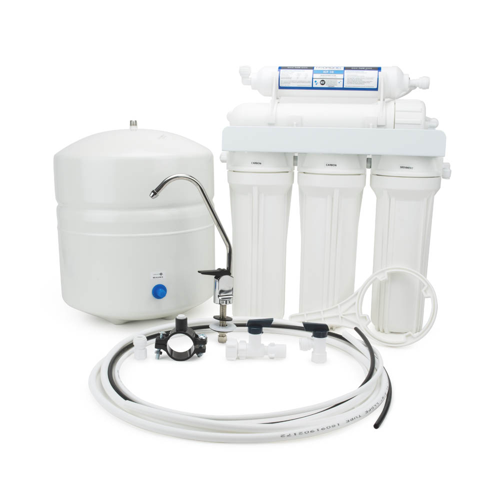5-Stage Premium Reverse Osmosis System with Chrome Faucet