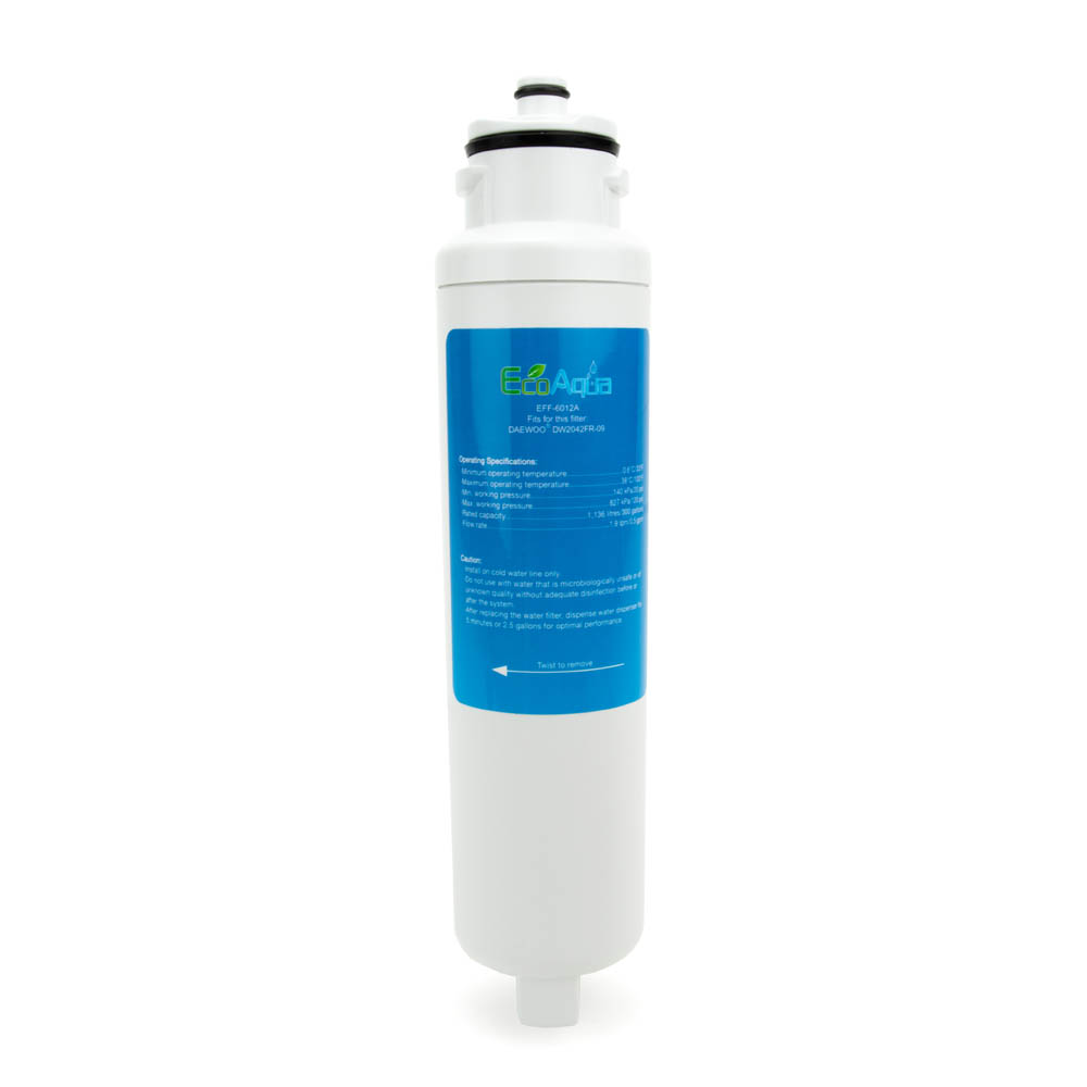 EcoAqua Replacement for Daewoo / Kenmore DW2042FR-09 Refrigerator Filter