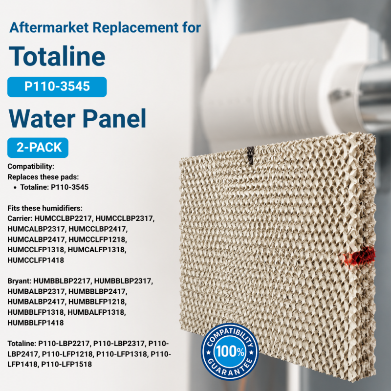 Replacement for Totaline P110-3545 Humidifier Water Panel, 2-Pack
