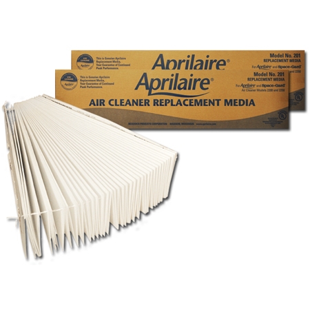 Original Aprilaire #201 Filter For 2200 Air Cleaner, 2-Pack