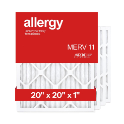 20x20x1 AIRx ALLERGY Air Filter, 4-Pack