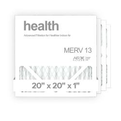 20x20x1 AIRx HEALTH Air Filter, 4-Pack