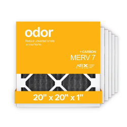 20x20x1 AIRx ODOR Air Filter - Carbon, 6-Pack