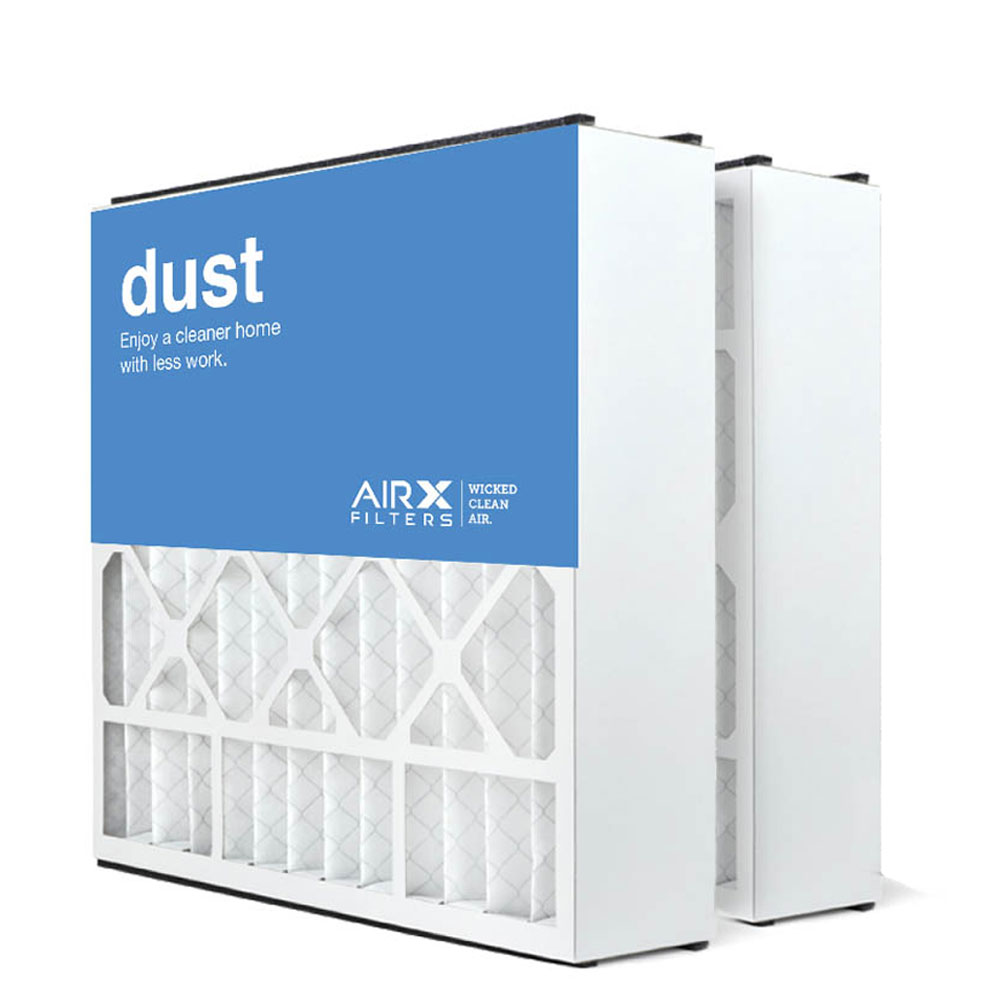 20x20x5 AIRx DUST Air Bear 255649-103 Replacement Air Filter - MERV 8, 2-Pack