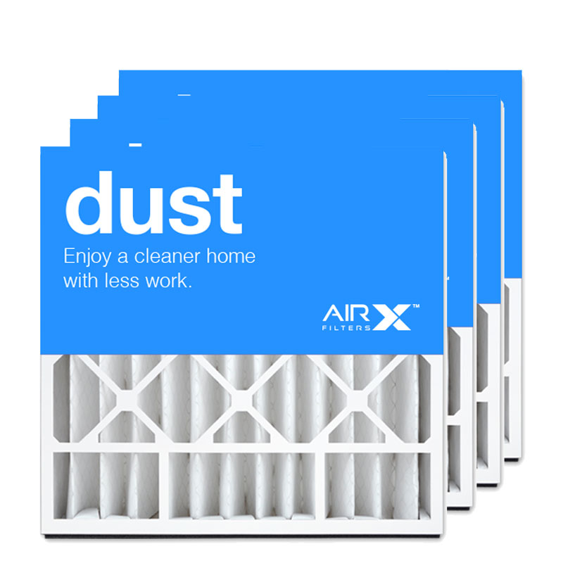 20x20x5 AIRx DUST Skuttle 000-0448-003 Replacement Air Filter - MERV 8, 4-Pack