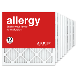 20x23x1 AIRx ALLERGY Air Filter (Actual Size), 6-Pack