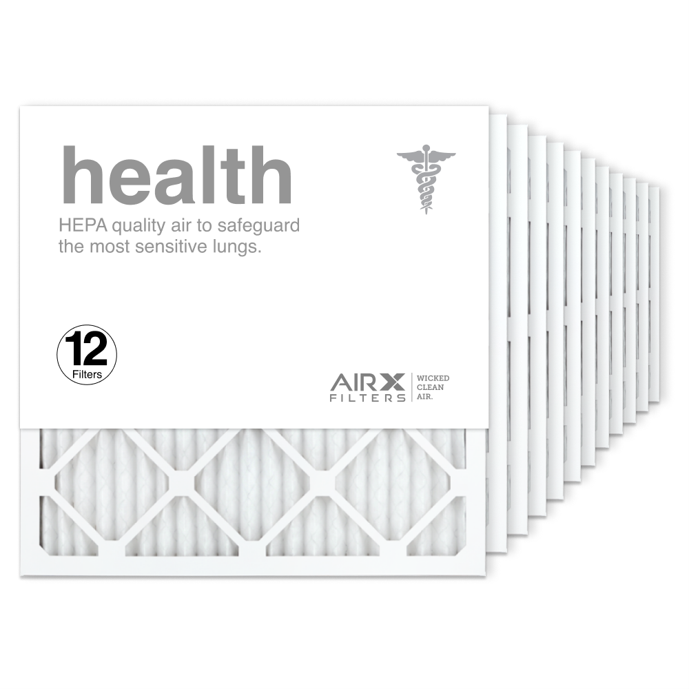 20x23x1 AIRx HEALTH Air Filter (Actual Size), 12-Pack
