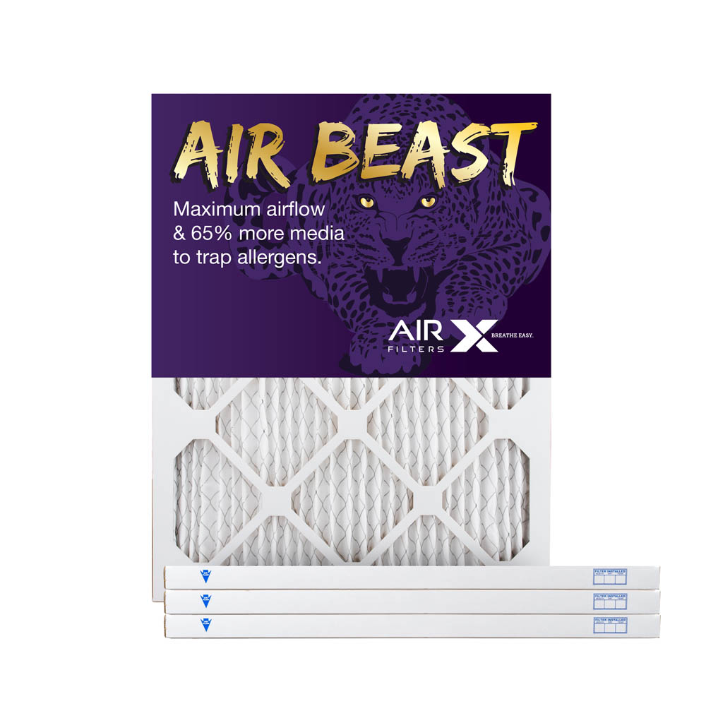 20x25x1 Air Filter MERV 11 4Pack