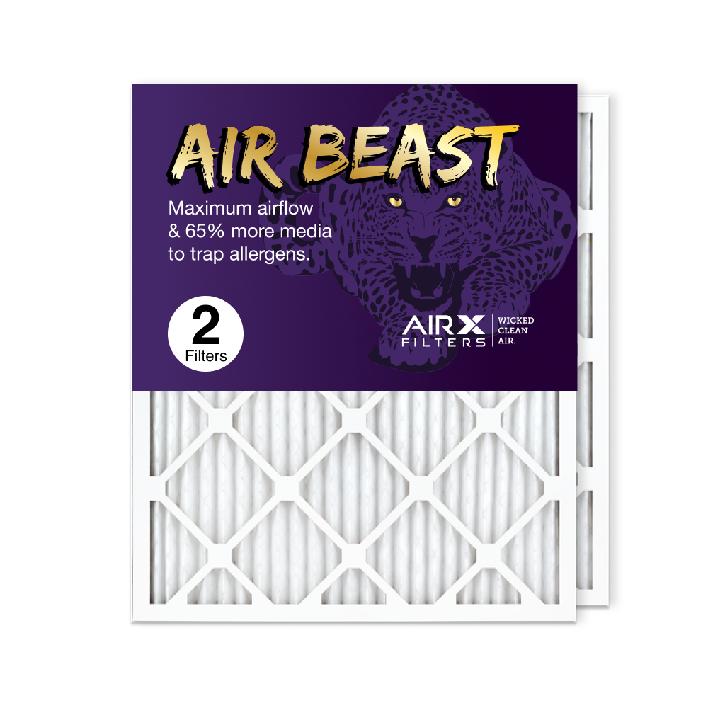 20x25x1 Air Filter MERV 11 2Pack