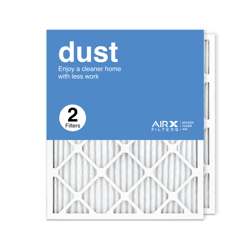 20x25x1 AIRx DUST Air Filter, 2-Pack