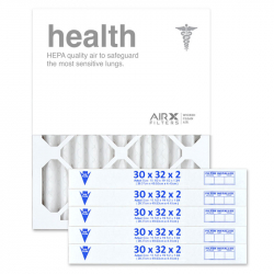30x32x2 AIRx ALLERGY Air Filter - MERV 13, 6-Pack