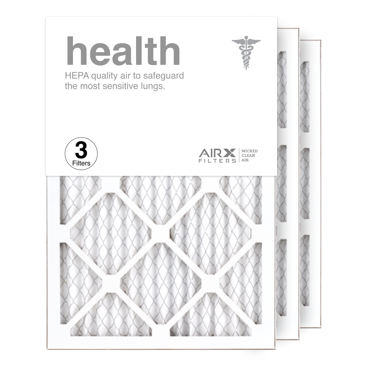 14x20x1 AIRx HEALTH Air Filter, 3-Pack