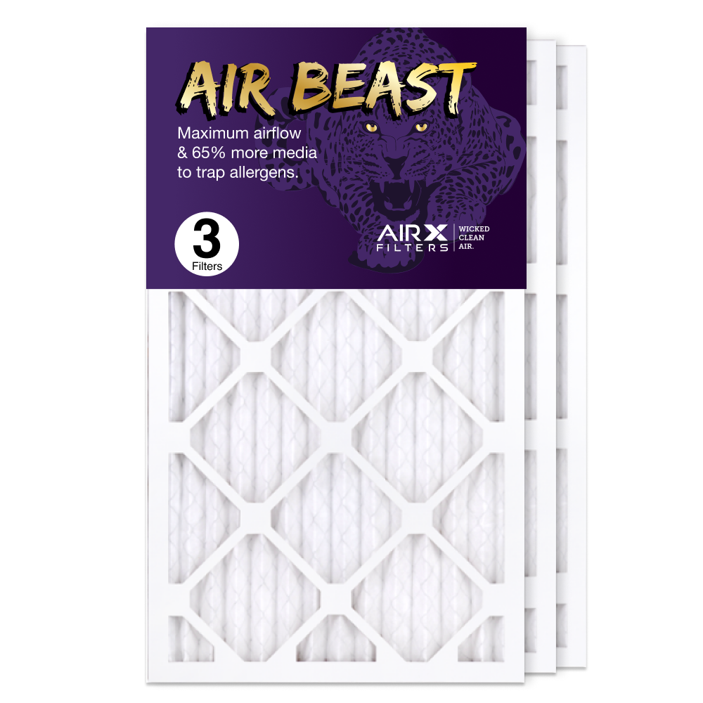 14x25x1 AIRx Air Beast High Flow Air Filter, 3-Pack