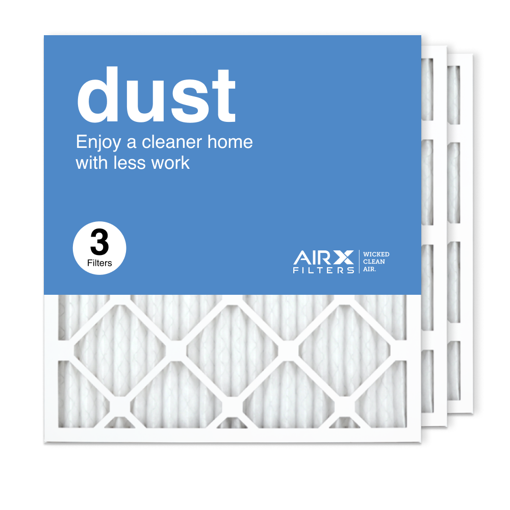 19.75x21.5x1 AIRx DUST Air Filter, 3-Pack