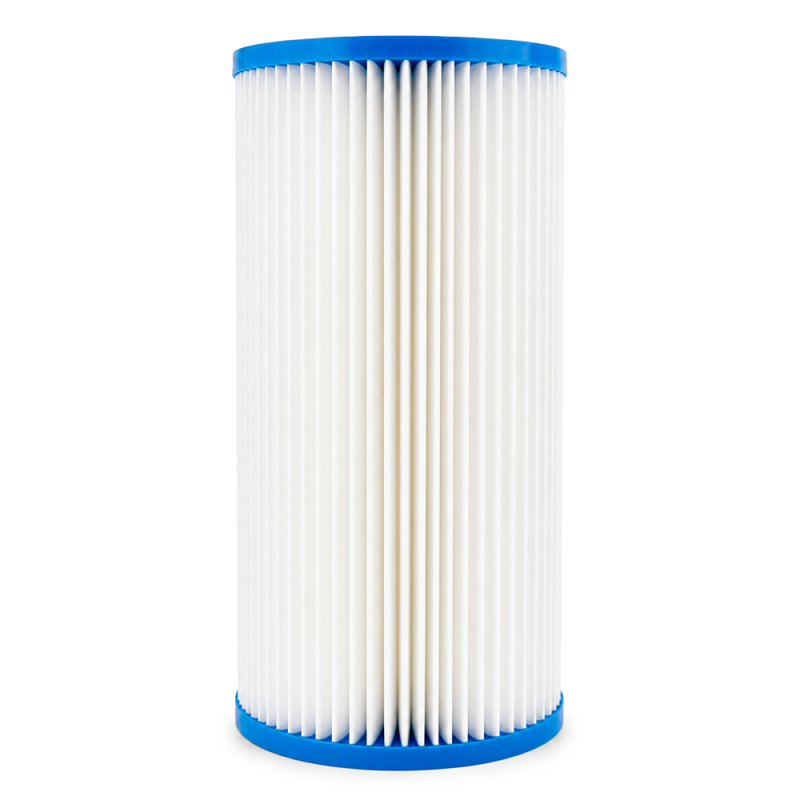 ClearChoice 4.5" x 10" BIG BLUE Pleated Sediment Cartridge 5 micron