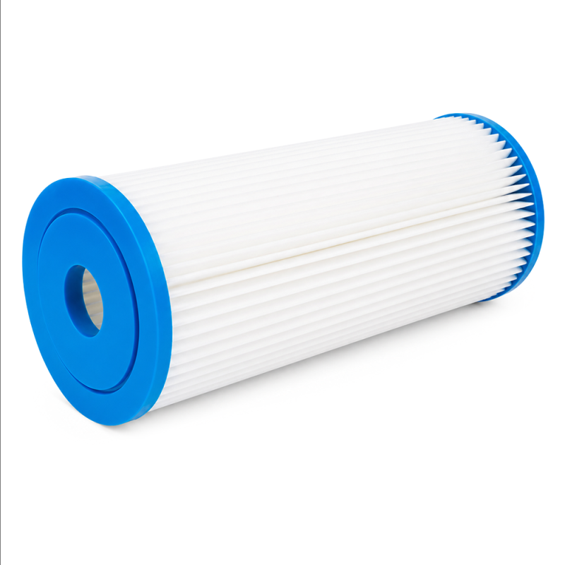 ClearChoice 4.5" x 10" BIG BLUE Pleated Sediment Cartridge 5 micron