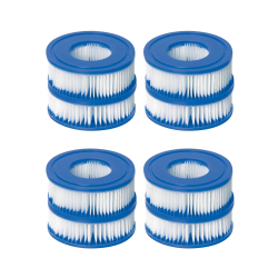ClearChoice Replacement Spa Filter for Lay Z Spa 58239, 4-Pack