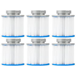 ClearChoice Replacement filter for M-SPA  twist lock  10 Sq Ft , 6-pack