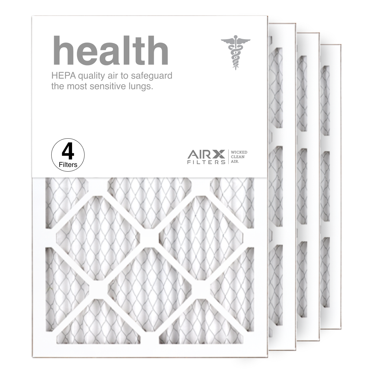 14x20x1 AIRx HEALTH Air Filter, 4-Pack