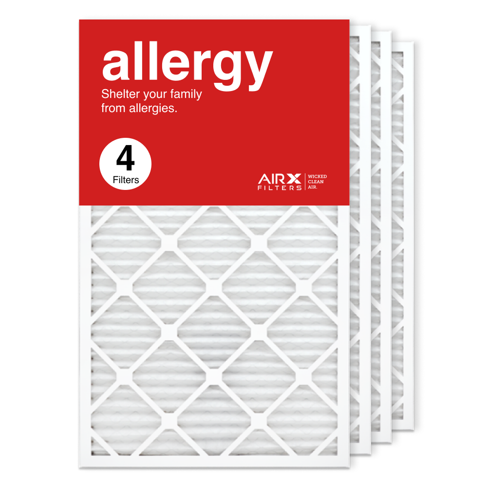 18x30x1 AIRx ALLERGY Air Filter, 4-Pack