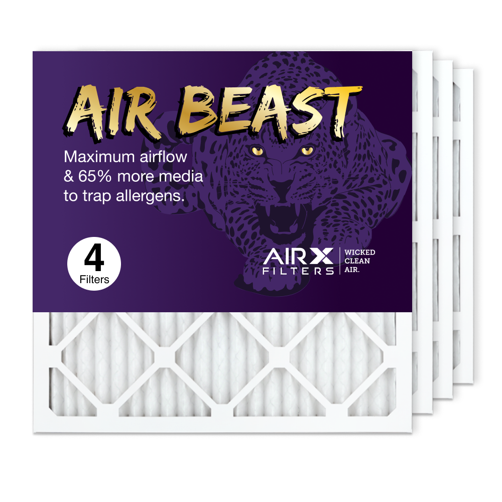 20x20x1 AIRx Air Beast High Flow Pleated Air Filter