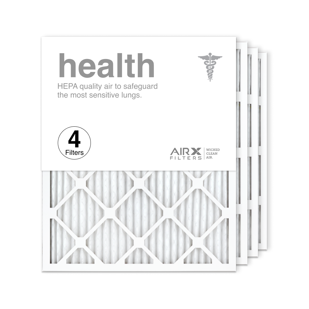 20x25x1 AIRx HEALTH Air Filter, 4-Pack