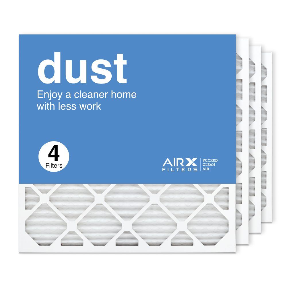24x24x1 AIRx DUST Air Filter, 4-Pack