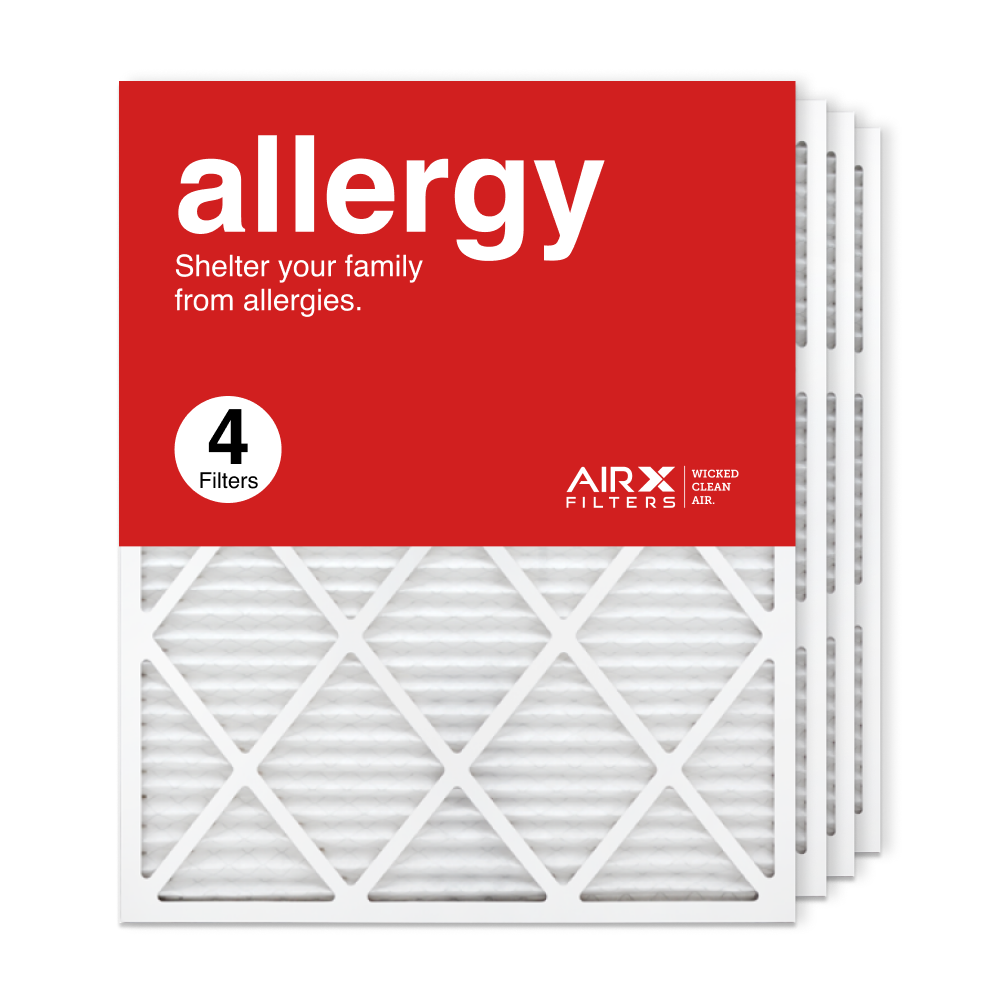 24x30x1 AIRx ALLERGY Air Filter, 4-Pack