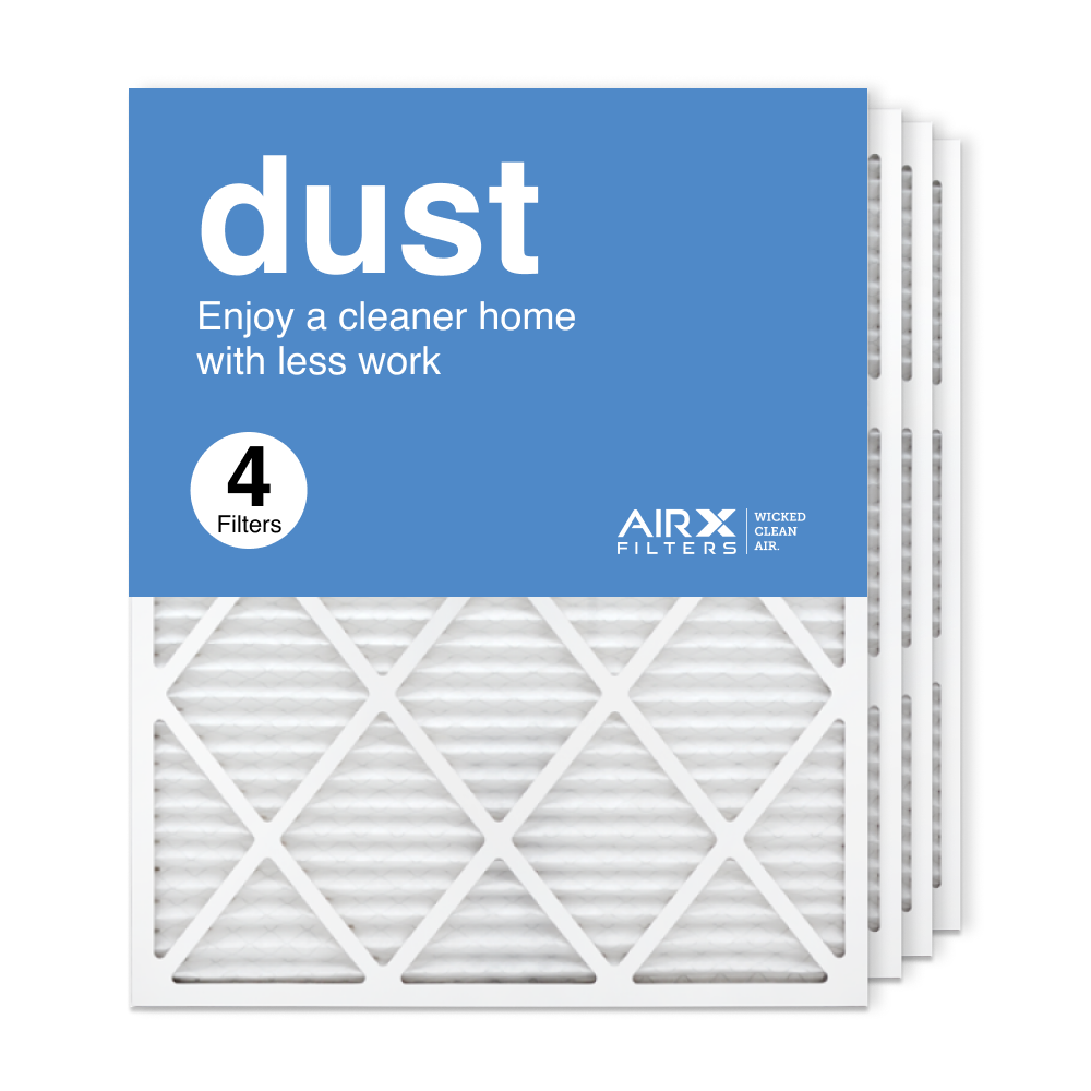 24x30x1 AIRx DUST Air Filter, 4-Pack