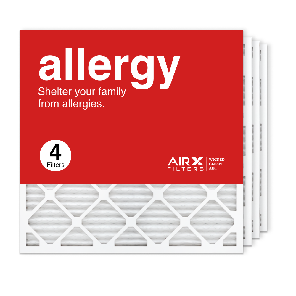 25x25x1 AIRx ALLERGY Air Filter, 4-Pack