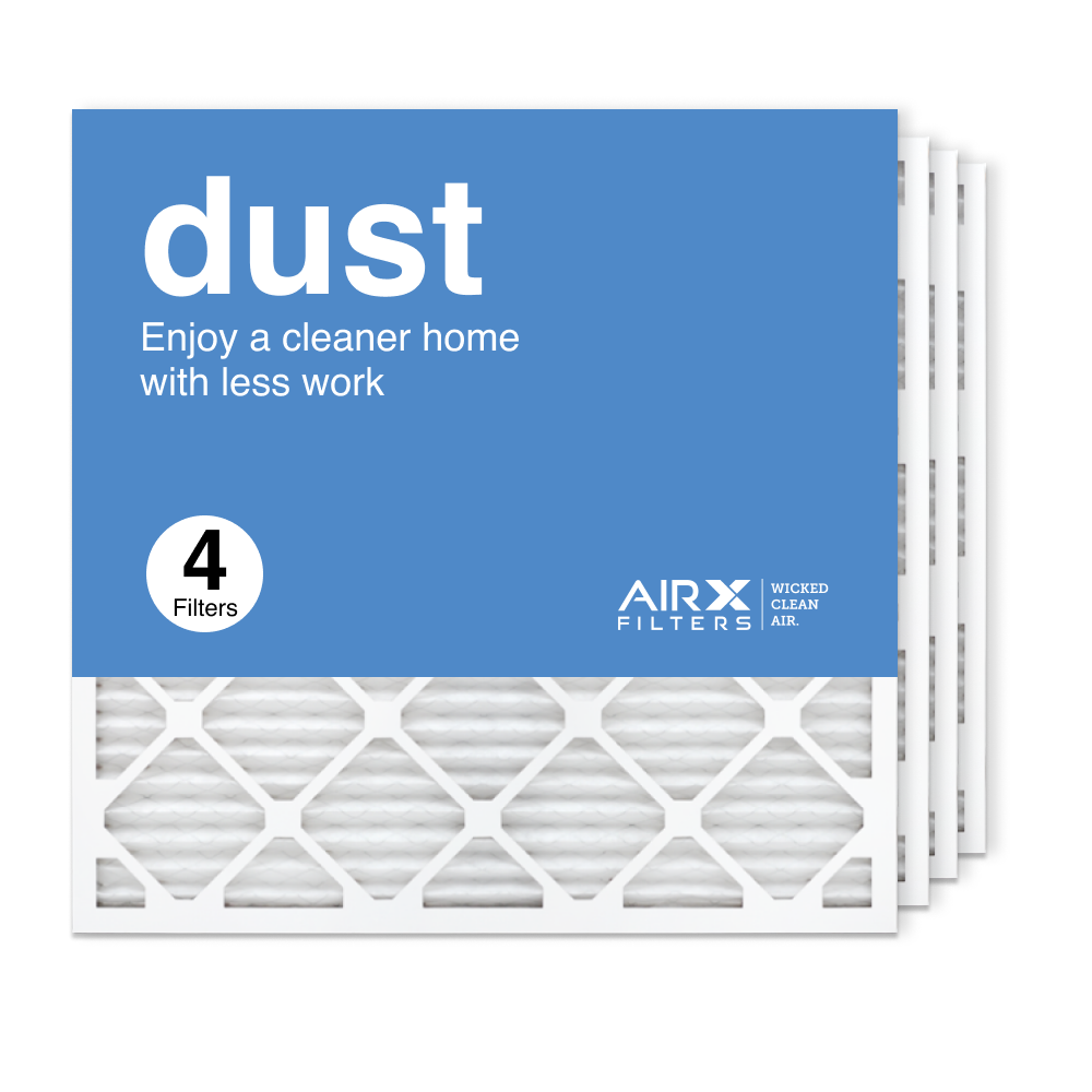 25x25x1 AIRx DUST Air Filter, 4-Pack