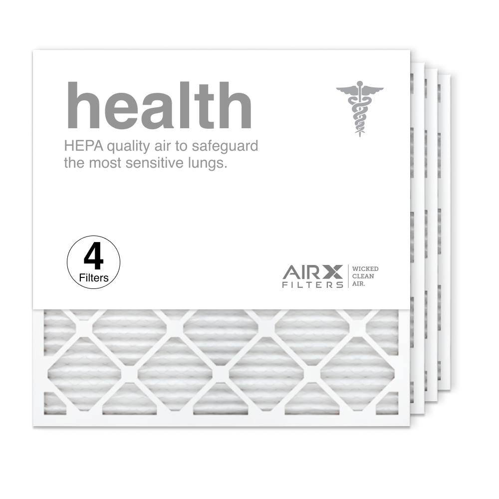 25x25x1 AIRx HEALTH Air Filter, 4-Pack