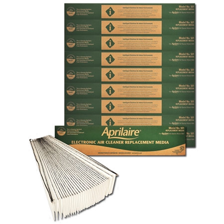 Aprilaire / Space-Gard #501 High Efficiency Filtering Media, 10-Pack